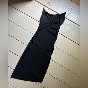 Classic Black Diane Von Furstenberg Cocktail Dress